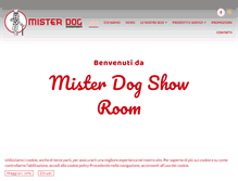 Tablet Screenshot of misterdogshowroom.com